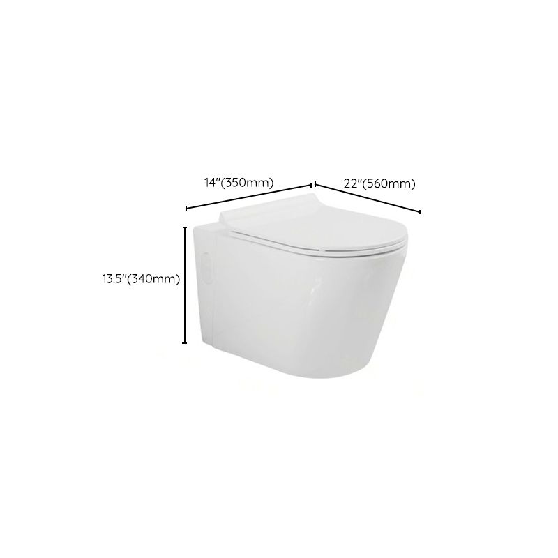 Modern Wall Hung Toilet One-Piece Urine Toilet with Seat for Washroom Clearhalo 'Bathroom Remodel & Bathroom Fixtures' 'Home Improvement' 'home_improvement' 'home_improvement_toilets' 'Toilets & Bidets' 'Toilets' 1200x1200_fba188e4-25dd-453d-ba5c-6f0c4dcd5756