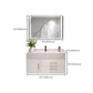 Bathroom Vanity Set Single-Sink Wall-Mounted Mirror Included Drawers Bathroom Vanity Clearhalo 'Bathroom Remodel & Bathroom Fixtures' 'Bathroom Vanities' 'bathroom_vanities' 'Home Improvement' 'home_improvement' 'home_improvement_bathroom_vanities' 1200x1200_fba8bc36-4fb2-496e-a311-bd30619b65f4