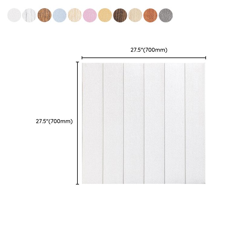 Contemporary Wainscoting Indoor Peel and Press Wainscoting with Waterproof Clearhalo 'Flooring 'Home Improvement' 'home_improvement' 'home_improvement_wall_paneling' 'Wall Paneling' 'wall_paneling' 'Walls & Ceilings' Walls and Ceiling' 1200x1200_fbc72d48-89ef-4de6-9a01-caf463f10026