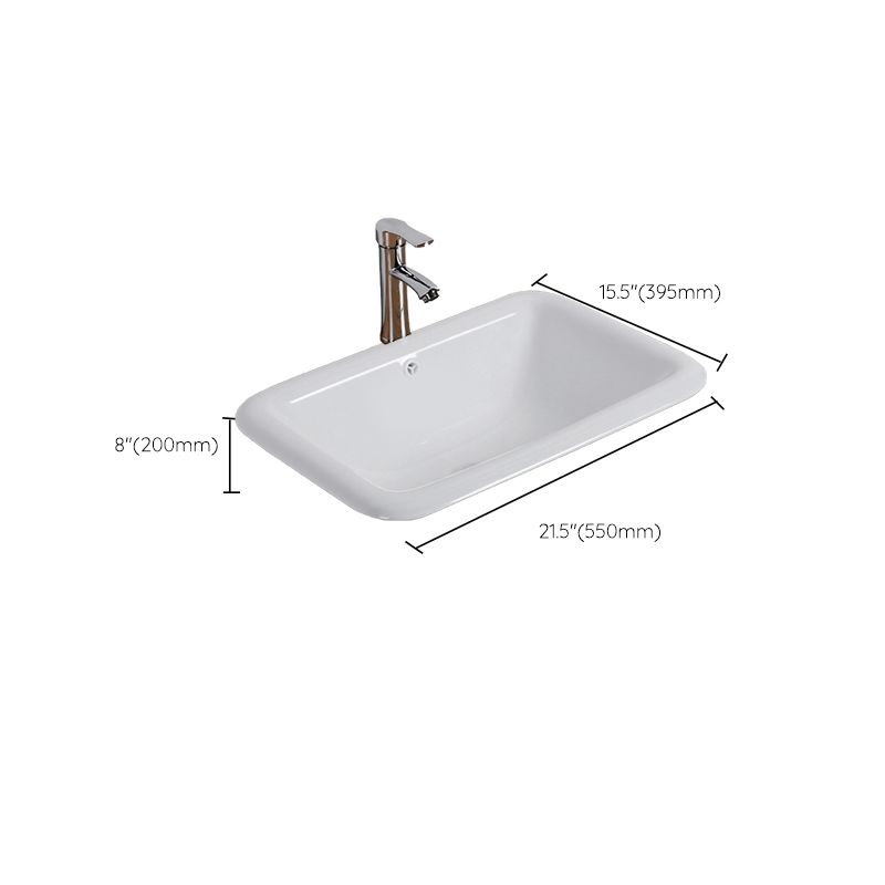 White Drop-in Bathroom Sink Porcelain Wash Stand with Shut-Off Valve Clearhalo 'Bathroom Remodel & Bathroom Fixtures' 'Bathroom Sinks & Faucet Components' 'Bathroom Sinks' 'bathroom_sink' 'Home Improvement' 'home_improvement' 'home_improvement_bathroom_sink' 1200x1200_fbe6652f-8a55-44a6-86c3-5fbcc8a9b868
