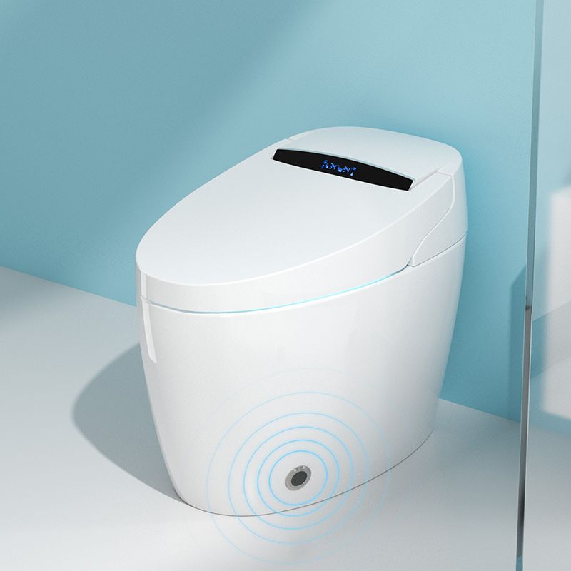 Heated Seat White Toilet With Bidet And Seat Deodorizing Bidet Clearhalo 'Bathroom Remodel & Bathroom Fixtures' 'Bidets' 'Home Improvement' 'home_improvement' 'home_improvement_bidets' 'Toilets & Bidets' 1200x1200_fbf721c7-52c9-4ed1-ab36-c2a8c1b98172