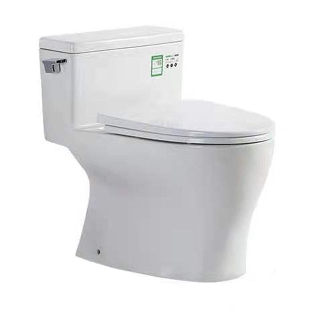 Modern Ceramic Siphon Jet Toilet Bowl Floor Mount Flush Toilet with Toilet Seat Clearhalo 'Bathroom Remodel & Bathroom Fixtures' 'Home Improvement' 'home_improvement' 'home_improvement_toilets' 'Toilets & Bidets' 'Toilets' 1200x1200_fbfa166e-f425-4dfb-8fe9-c8835322b85a