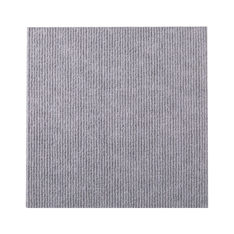 Carpet Tile Fade Resistant Non-Skid Solid Color Self-Stick Carpet Tiles Living Room Clearhalo 'Carpet Tiles & Carpet Squares' 'carpet_tiles_carpet_squares' 'Flooring 'Home Improvement' 'home_improvement' 'home_improvement_carpet_tiles_carpet_squares' Walls and Ceiling' 1200x1200_fc04f0f1-0815-411d-be98-d0b04ea23e65