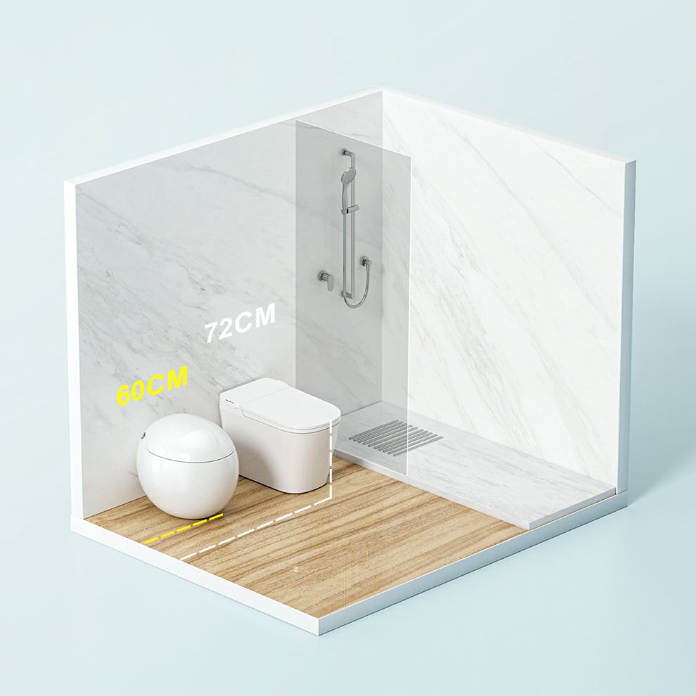 White Ceramic Round Stain Resistant Smart Bidet with Temperature Control Clearhalo 'Bathroom Remodel & Bathroom Fixtures' 'Bidets' 'Home Improvement' 'home_improvement' 'home_improvement_bidets' 'Toilets & Bidets' 1200x1200_fc121734-fa1e-45e8-a18d-54213cf1316f