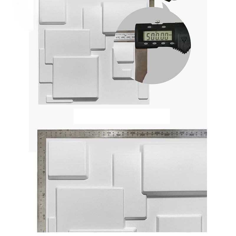 Mosaic Wall Panel Glue Down Waterproof PVC Indoor Wall Panel Clearhalo 'Flooring 'Home Improvement' 'home_improvement' 'home_improvement_wall_paneling' 'Wall Paneling' 'wall_paneling' 'Walls & Ceilings' Walls and Ceiling' 1200x1200_fc138de9-ec2e-470c-9550-32d62bc1f606