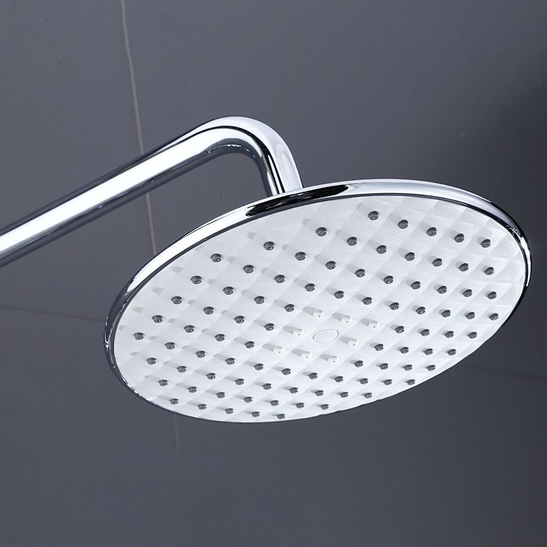 Shower System Rain Massage Jet Round Adjustable Spray Pattern Shower Trim Clearhalo 'Bathroom Remodel & Bathroom Fixtures' 'Home Improvement' 'home_improvement' 'home_improvement_shower_faucets' 'Shower Faucets & Systems' 'shower_faucets' 'Showers & Bathtubs Plumbing' 'Showers & Bathtubs' 1200x1200_fc14d81c-eb41-4637-b5ce-ddf768d139f7