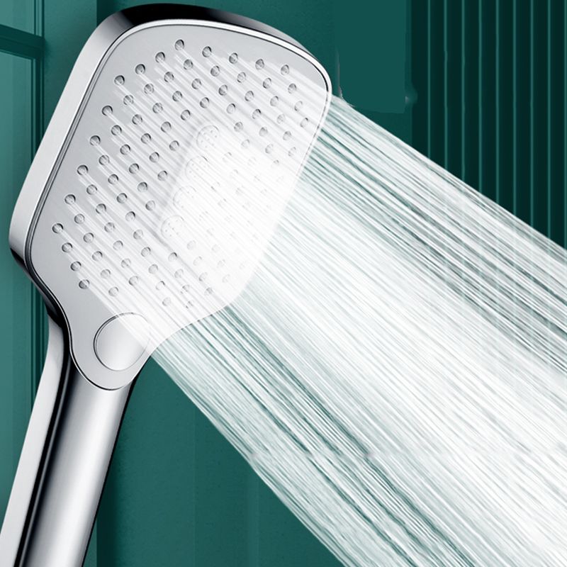 Contemporary Rectangular Hand Shower 3 Sprays Wall-Mount Hand Shower ...