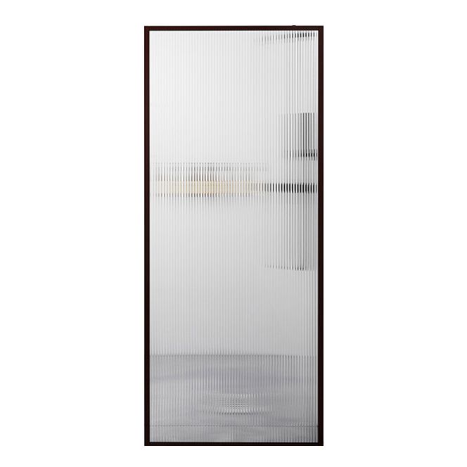 Fixed Black Shower Screen Full Frame Half Partition Shower Door Clearhalo 'Bathroom Remodel & Bathroom Fixtures' 'Home Improvement' 'home_improvement' 'home_improvement_shower_tub_doors' 'Shower and Tub Doors' 'shower_tub_doors' 'Showers & Bathtubs' 1200x1200_fc2916af-72f5-4338-bb99-6cc419ff7a73