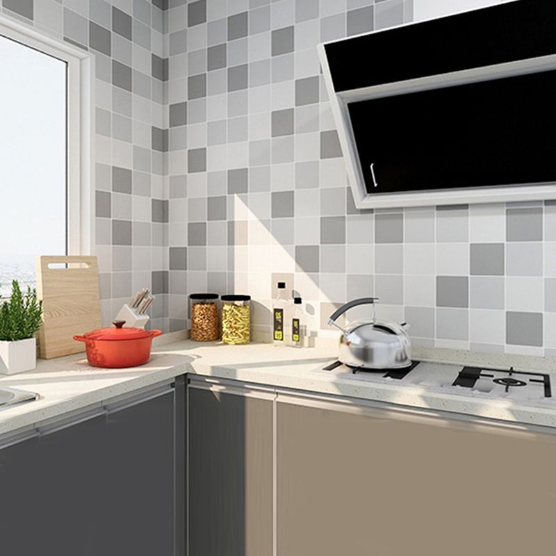 Modern Backsplash Tile Smooth Peel and Stick Wall Tile for Kitchen Clearhalo 'Flooring 'Home Improvement' 'home_improvement' 'home_improvement_peel_stick_blacksplash' 'Peel & Stick Backsplash Tile' 'peel_stick_blacksplash' 'Walls & Ceilings' Walls and Ceiling' 1200x1200_fc322357-7861-4e30-a66a-ac04fca28cd6