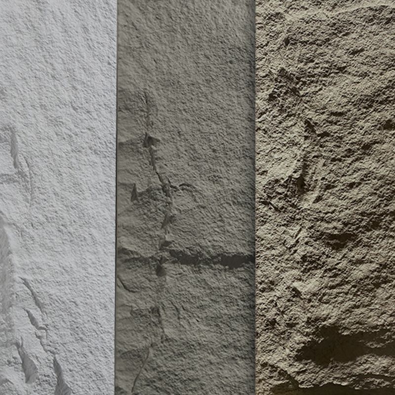 Textured Stacked Stone Singular Tile Mixed Material Outdoor Wall Tile ...