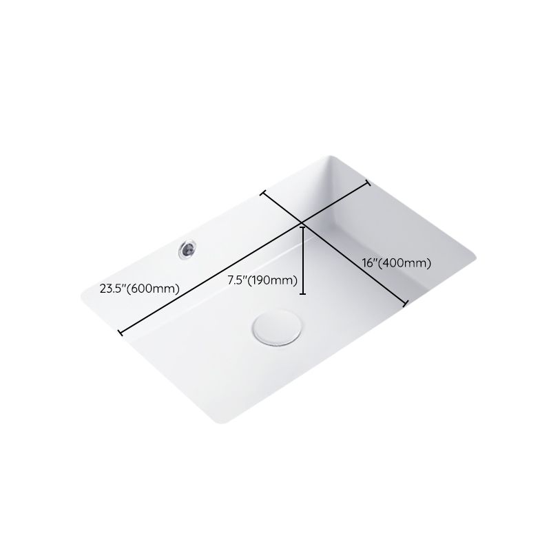 Traditional Undermount Bathroom Sink Porcelain Rectangular with Basin Basin Sink Only Clearhalo 'Bathroom Remodel & Bathroom Fixtures' 'Bathroom Sinks & Faucet Components' 'Bathroom Sinks' 'bathroom_sink' 'Home Improvement' 'home_improvement' 'home_improvement_bathroom_sink' 1200x1200_fc779db1-1fb4-47c1-a2a4-a24aa0c17e35