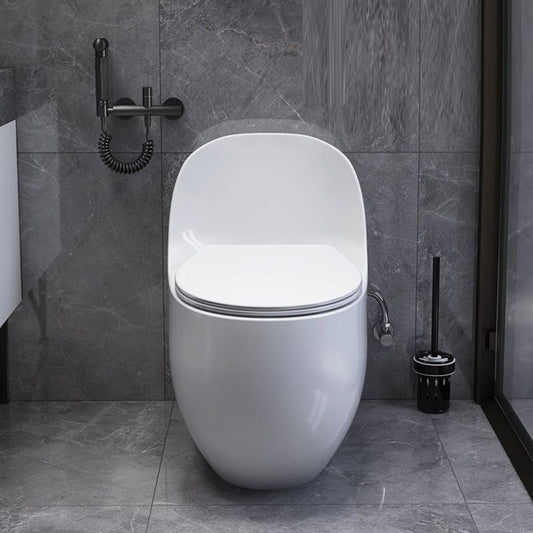 Modern Ceramic Flush Toilet Floor Mounted Urine Toilet with Slow Close Seat for Washroom Clearhalo 'Bathroom Remodel & Bathroom Fixtures' 'Home Improvement' 'home_improvement' 'home_improvement_toilets' 'Toilets & Bidets' 'Toilets' 1200x1200_fc826eb4-7764-4eaf-8dec-9e1e663667ae