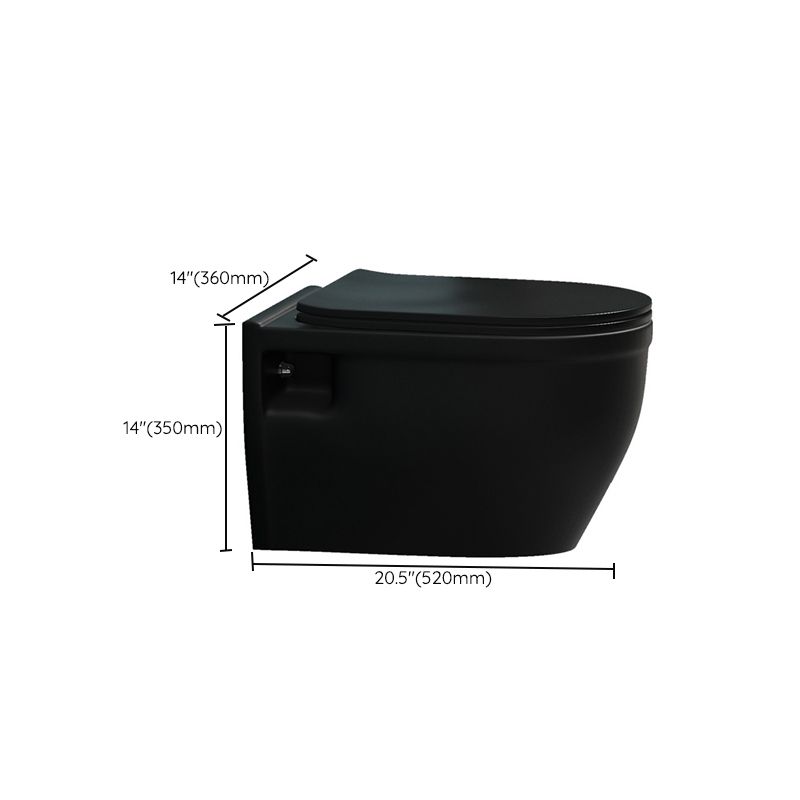 Modern Ceramic Flush Toilet Wall Mount Toilet Bowl for Washroom Clearhalo 'Bathroom Remodel & Bathroom Fixtures' 'Home Improvement' 'home_improvement' 'home_improvement_toilets' 'Toilets & Bidets' 'Toilets' 1200x1200_fcacebd1-e29c-4a27-b00a-d7b63d4aff20