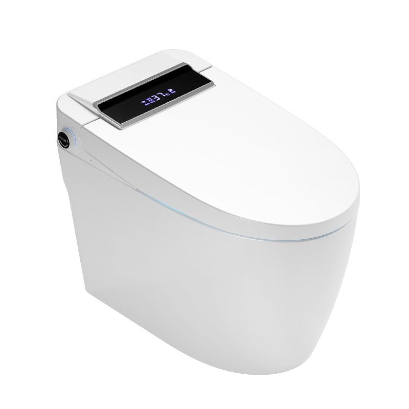 Elongated Floor Mount Bidet White Floor Standing Bidet with Unlimited Warm Water Clearhalo 'Bathroom Remodel & Bathroom Fixtures' 'Bidets' 'Home Improvement' 'home_improvement' 'home_improvement_bidets' 'Toilets & Bidets' 1200x1200_fcd508a8-06e8-46cb-a362-8b8b6d1906c5