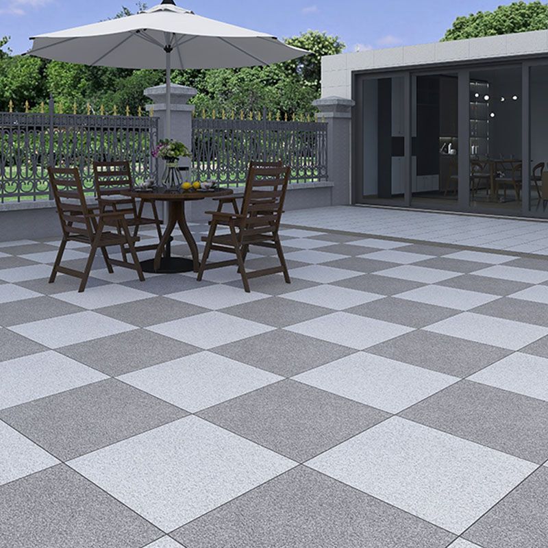 Porcelain Floor and Wall Tile Outdoor Singular Tile with Slip Resistant Clearhalo 'Floor Tiles & Wall Tiles' 'floor_tiles_wall_tiles' 'Flooring 'Home Improvement' 'home_improvement' 'home_improvement_floor_tiles_wall_tiles' Walls and Ceiling' 1200x1200_fcf5a5e9-c4dc-4a86-821a-b1b26c32bb1f