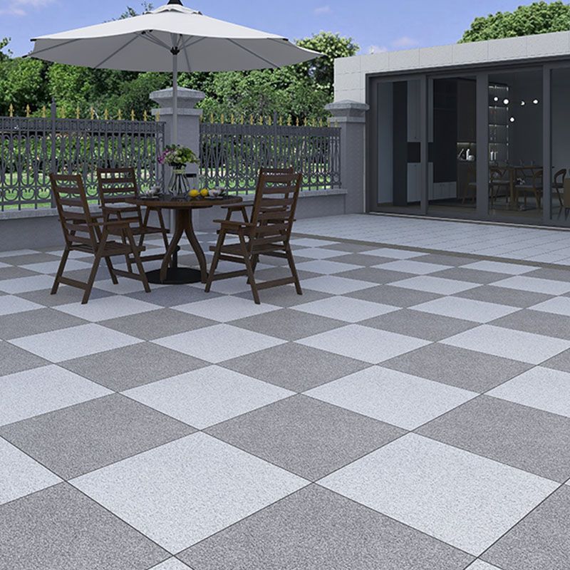 Porcelain Floor and Wall Tile Outdoor Singular Tile with Slip Resistant Clearhalo 'Floor Tiles & Wall Tiles' 'floor_tiles_wall_tiles' 'Flooring 'Home Improvement' 'home_improvement' 'home_improvement_floor_tiles_wall_tiles' Walls and Ceiling' 1200x1200_fcf5a5e9-c4dc-4a86-821a-b1b26c32bb1f