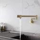 Contemporary Single Handle Bar Faucet Wall-mounted Pot Filler Clearhalo 'Home Improvement' 'home_improvement' 'home_improvement_kitchen_faucets' 'Kitchen Faucets' 'Kitchen Remodel & Kitchen Fixtures' 'Kitchen Sinks & Faucet Components' 'kitchen_faucets' 1200x1200_fd064823-8333-4e53-90fe-8c7b64b49a1d