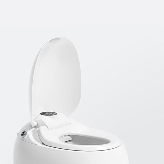 Contemporary 1-Piece Bidet Toilet Floor Mounted Round Toilet Bowl for Washroom Clearhalo 'Bathroom Remodel & Bathroom Fixtures' 'Home Improvement' 'home_improvement' 'home_improvement_toilets' 'Toilets & Bidets' 'Toilets' 1200x1200_fd073951-8bd7-4124-a619-66eb1e759802