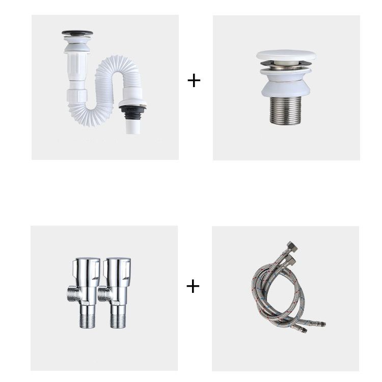 Contemporary Bathroom Sink Porcelain Solid Color Rectangular Vessel with Pop-Up Drain Clearhalo 'Bathroom Remodel & Bathroom Fixtures' 'Bathroom Sinks & Faucet Components' 'Bathroom Sinks' 'bathroom_sink' 'Home Improvement' 'home_improvement' 'home_improvement_bathroom_sink' 1200x1200_fd1f72a5-521a-42bb-a07f-fbe9a39c43fa