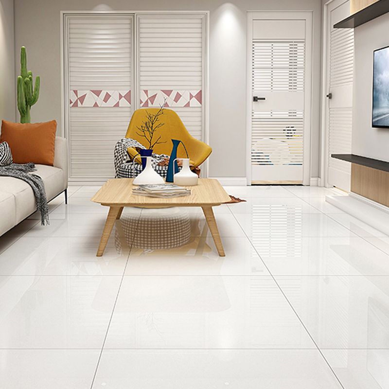 Modern Square Floor Tile Straight Edge Slip Resistant Polished Tile Clearhalo 'Floor Tiles & Wall Tiles' 'floor_tiles_wall_tiles' 'Flooring 'Home Improvement' 'home_improvement' 'home_improvement_floor_tiles_wall_tiles' Walls and Ceiling' 1200x1200_fd2686fd-adb8-4705-a8cb-008a429d90c2