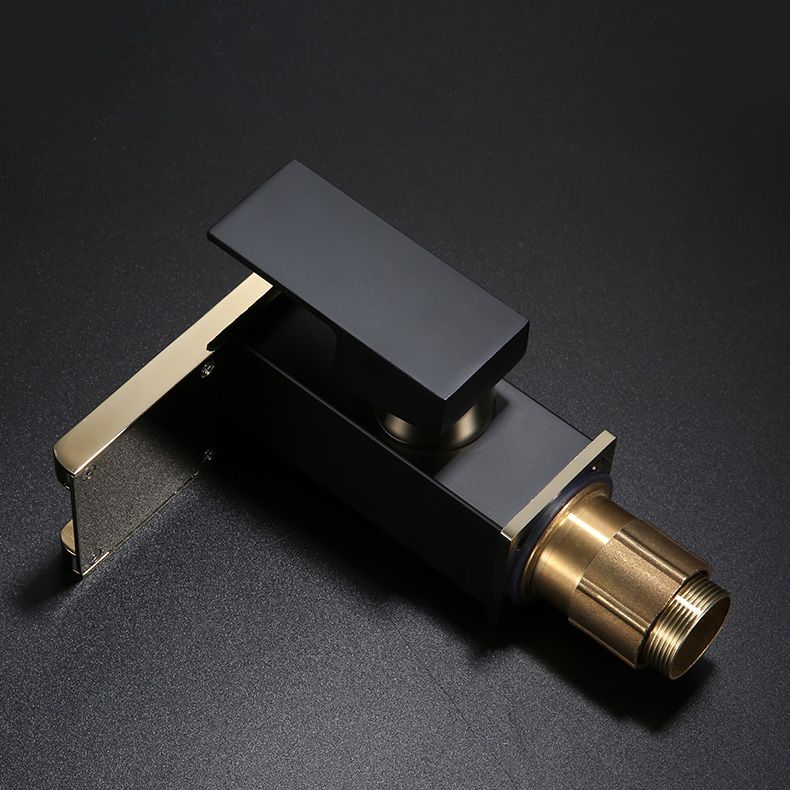 Vanity Sink Faucet Waterfall Spout Single Handle Faucet with LED Light Clearhalo 'Bathroom Remodel & Bathroom Fixtures' 'Bathroom Sink Faucets' 'Bathroom Sinks & Faucet Components' 'bathroom_sink_faucets' 'Home Improvement' 'home_improvement' 'home_improvement_bathroom_sink_faucets' 1200x1200_fd2a5994-8c22-4d11-9467-235582ff9ac8