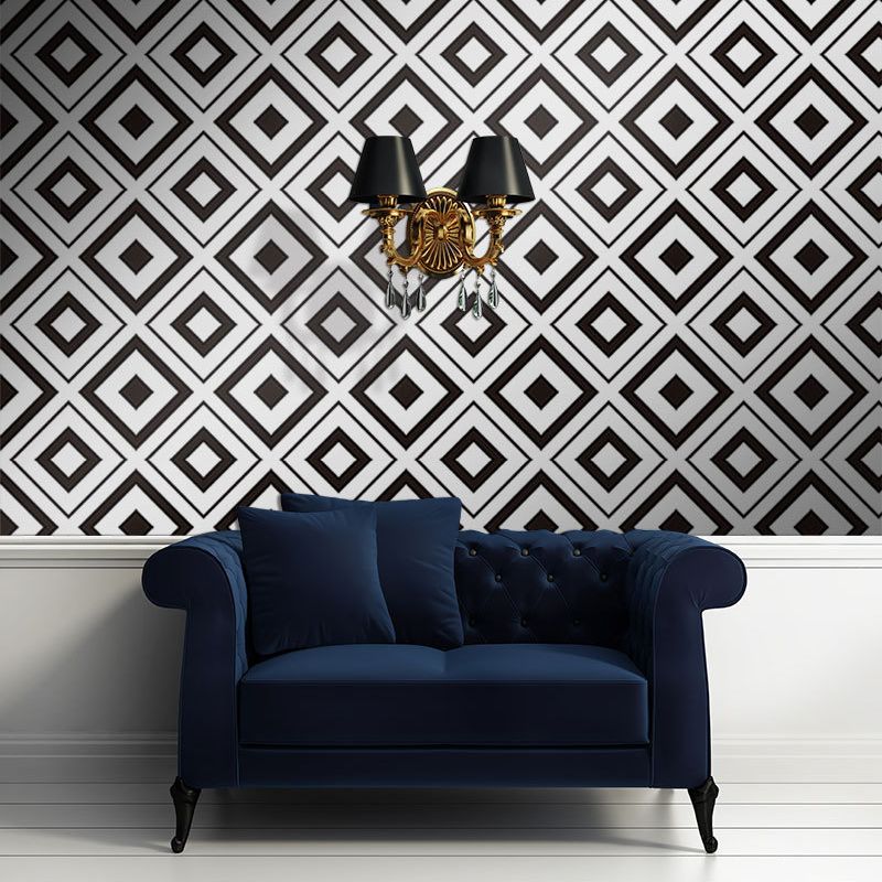 Mosaic Tile Peel and Stick Wall Tile Modern PVC Wallpaper with Waterproof Clearhalo 'Flooring 'Home Improvement' 'home_improvement' 'home_improvement_peel_stick_blacksplash' 'Peel & Stick Backsplash Tile' 'peel_stick_blacksplash' 'Walls & Ceilings' Walls and Ceiling' 1200x1200_fd363bb2-6686-4e10-87a0-e5b90fd66e5c