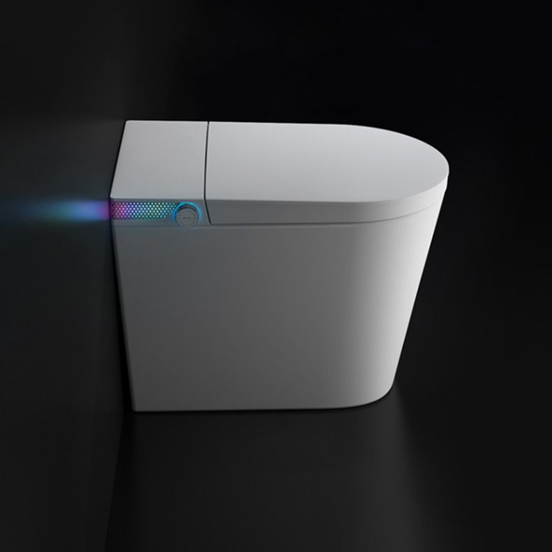 Contemporary with Heated Seat Elongated Ceramic Floor Standing Bidet Clearhalo 'Bathroom Remodel & Bathroom Fixtures' 'Bidets' 'Home Improvement' 'home_improvement' 'home_improvement_bidets' 'Toilets & Bidets' 1200x1200_fd36e6da-e9ae-42ad-8deb-4d93ecbbe205