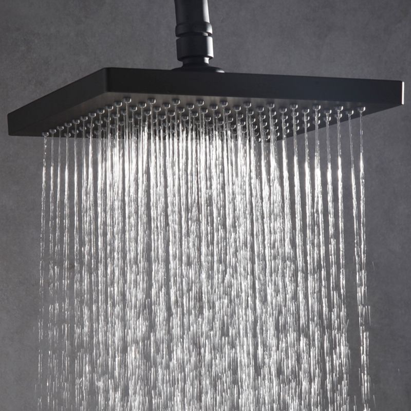 Traditional Metal Fixed Shower Head Ceiling Mounted Square Fixed Shower Head Clearhalo 'Bathroom Remodel & Bathroom Fixtures' 'Home Improvement' 'home_improvement' 'home_improvement_shower_heads' 'Shower Heads' 'shower_heads' 'Showers & Bathtubs Plumbing' 'Showers & Bathtubs' 1200x1200_fd691ecb-6d6f-4a4b-bea5-239343f82a87