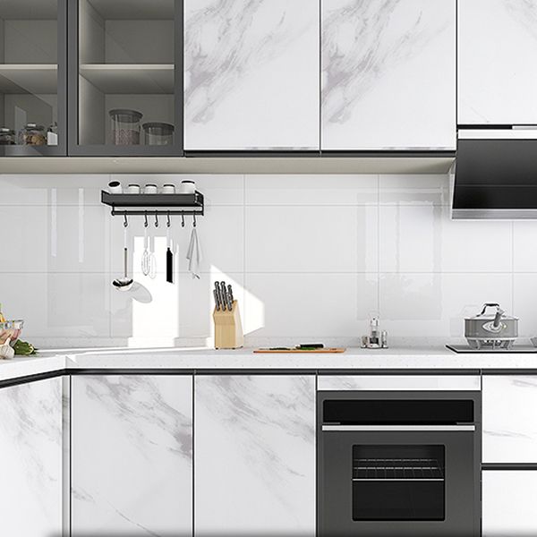 Rectangular PVC 12" X 23" 6-Pack Peel and Stick Wall Tile Kitchen and Bathroom Backsplash Clearhalo 'Flooring 'Home Improvement' 'home_improvement' 'home_improvement_peel_stick_blacksplash' 'Peel & Stick Backsplash Tile' 'peel_stick_blacksplash' 'Walls & Ceilings' Walls and Ceiling' 1200x1200_fd940942-a0b0-4b5d-ace4-39b9fdbe3008