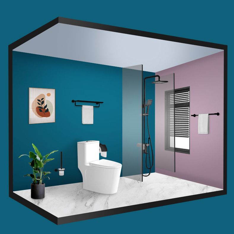 Modern Siphon Jet Toilet Bowl White Bidet Toilet with Seat for Bathroom Clearhalo 'Bathroom Remodel & Bathroom Fixtures' 'Home Improvement' 'home_improvement' 'home_improvement_toilets' 'Toilets & Bidets' 'Toilets' 1200x1200_fda2127e-f468-44ff-a9e2-da015b2d9739