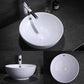 Modern Bathroom Sink with Pop-Up Drain Porcelain Round Vessel Lavatory Sink Clearhalo 'Bathroom Remodel & Bathroom Fixtures' 'Bathroom Sinks & Faucet Components' 'Bathroom Sinks' 'bathroom_sink' 'Home Improvement' 'home_improvement' 'home_improvement_bathroom_sink' 1200x1200_fdac8aab-8302-4013-829c-6c86ebe91f79