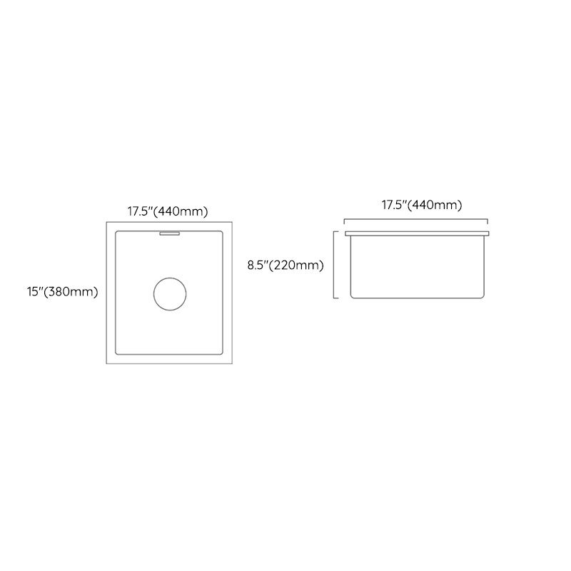 Black Undermount Kitchen Sink Single Bowl Quartz Sink with Drain Strainer Clearhalo 'Home Improvement' 'home_improvement' 'home_improvement_kitchen_sinks' 'Kitchen Remodel & Kitchen Fixtures' 'Kitchen Sinks & Faucet Components' 'Kitchen Sinks' 'kitchen_sinks' 1200x1200_fdae6f61-a2dc-4770-b047-9809867483e2