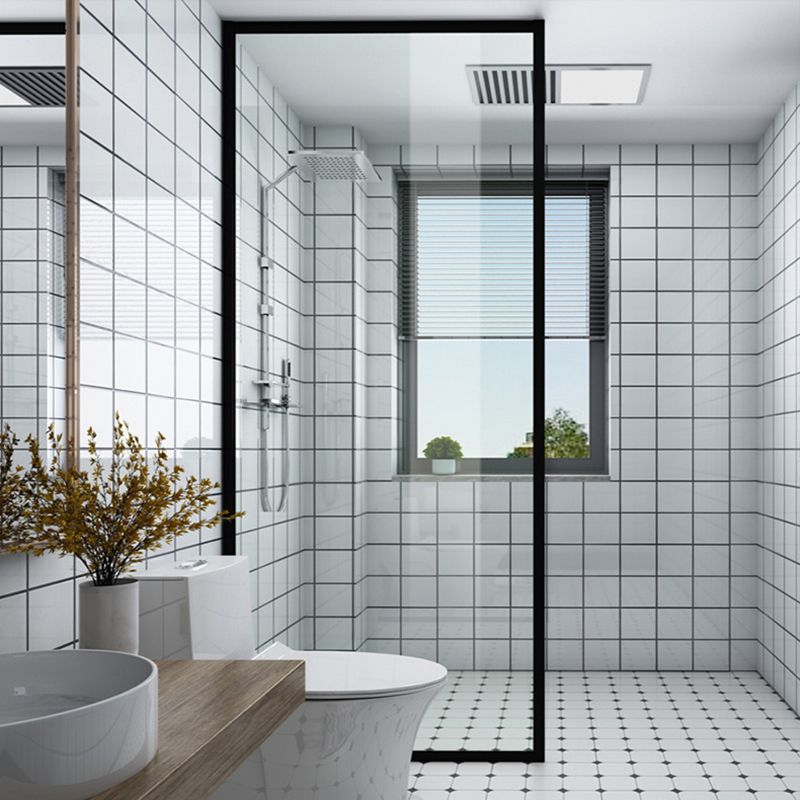 Transparent Tempered Shower Bath Door Scratch Resistant Shower Door Clearhalo 'Bathroom Remodel & Bathroom Fixtures' 'Home Improvement' 'home_improvement' 'home_improvement_shower_tub_doors' 'Shower and Tub Doors' 'shower_tub_doors' 'Showers & Bathtubs' 1200x1200_fdec4dfa-a19a-4d3c-9dba-6c71d21d2da7