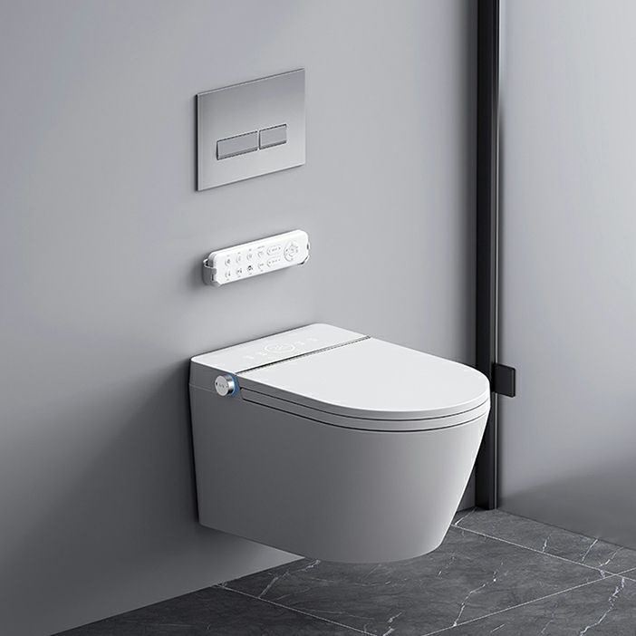 Modern Rectangle Stain Resistant Wall Mounted Bidet with Temperature Control Clearhalo 'Bathroom Remodel & Bathroom Fixtures' 'Bidets' 'Home Improvement' 'home_improvement' 'home_improvement_bidets' 'Toilets & Bidets' 1200x1200_fdf3025b-5373-4666-bb50-c7ae219c8404