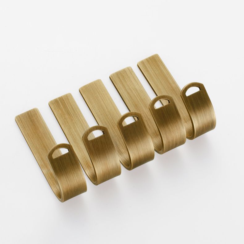 Brass 5 Piece Bathroom Accessory Set Vintage Metal Robe Hooks Clearhalo 'Bathroom Hardware Sets' 'Bathroom Hardware' 'Bathroom Remodel & Bathroom Fixtures' 'bathroom_hardware_sets' 'Home Improvement' 'home_improvement' 'home_improvement_bathroom_hardware_sets' 1200x1200_fe02013c-ae6c-410b-b0ba-298b24431df1