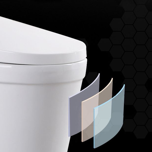 White Modern Flush Toilet Ceramic Elong One-Piece Toilet with Slow Close Seat Clearhalo 'Bathroom Remodel & Bathroom Fixtures' 'Home Improvement' 'home_improvement' 'home_improvement_toilets' 'Toilets & Bidets' 'Toilets' 1200x1200_fe07ef71-4c2c-4df7-8b2f-0b529df86c59