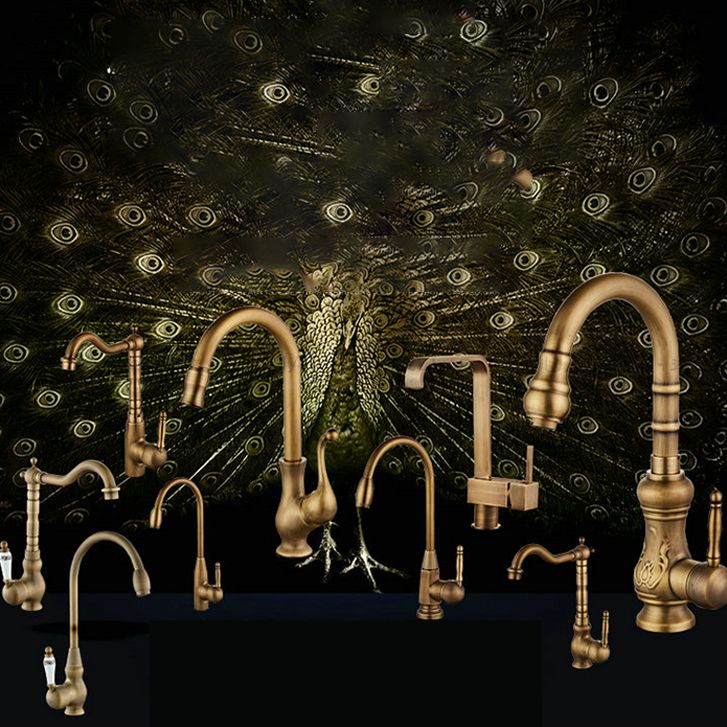 Traditional Standard Bar Faucet 1-Handle with Supply Lines Kitchen Faucet Clearhalo 'Home Improvement' 'home_improvement' 'home_improvement_kitchen_faucets' 'Kitchen Faucets' 'Kitchen Remodel & Kitchen Fixtures' 'Kitchen Sinks & Faucet Components' 'kitchen_faucets' 1200x1200_fe1e2acc-c6bb-44bb-96e8-84d2cbfb2280