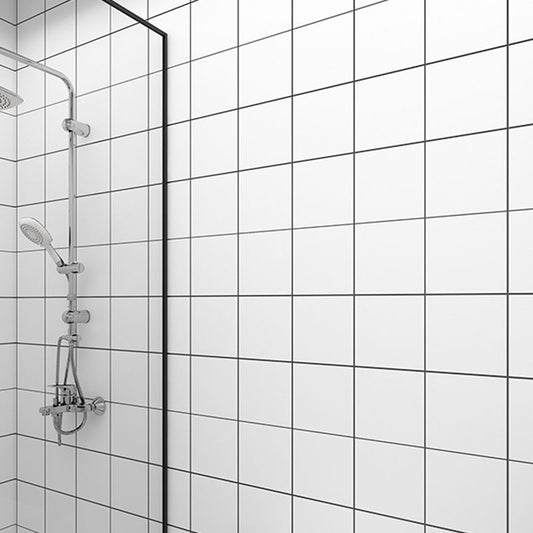 Grid Mosaic Peel & Stick Tile Water-resistant Wallpaper for Backsplash Wall Clearhalo 'Flooring 'Home Improvement' 'home_improvement' 'home_improvement_peel_stick_blacksplash' 'Peel & Stick Backsplash Tile' 'peel_stick_blacksplash' 'Walls & Ceilings' Walls and Ceiling' 1200x1200_fe58c855-51c3-49f3-8119-f9aead2ca431