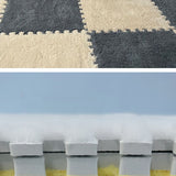 Modern Carpet Floor Tile Plush Cut Loose Lay Non-Skid Carpet Tile Clearhalo 'Carpet Tiles & Carpet Squares' 'carpet_tiles_carpet_squares' 'Flooring 'Home Improvement' 'home_improvement' 'home_improvement_carpet_tiles_carpet_squares' Walls and Ceiling' 1200x1200_fe66dcb4-350f-481a-a758-7cbc7b38445a