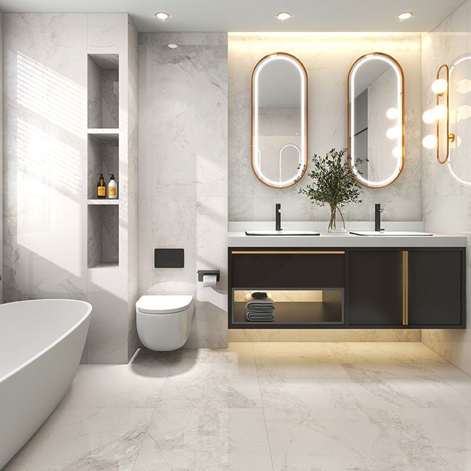 Rectangle Marble Beige Floor and Wall Tile Singular Tile Wall Tile Clearhalo 'Floor Tiles & Wall Tiles' 'floor_tiles_wall_tiles' 'Flooring 'Home Improvement' 'home_improvement' 'home_improvement_floor_tiles_wall_tiles' Walls and Ceiling' 1200x1200_fe839ec1-e136-4ccc-b1d6-56d1d1eb8ea6