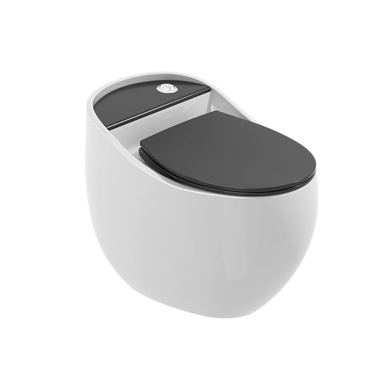 Contemporary Flush Toilet Floor Mounted Siphon Jet Porcelain Toilet Bowl Clearhalo 'Bathroom Remodel & Bathroom Fixtures' 'Home Improvement' 'home_improvement' 'home_improvement_toilets' 'Toilets & Bidets' 'Toilets' 1200x1200_feae8446-e559-40ce-b358-da37f517ae8e