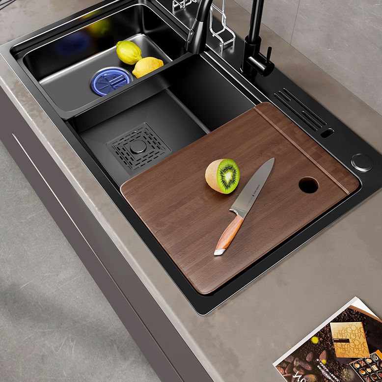 Classic Kitchen Sink Stainless Steel Corrosion Resistant Kitchen Sink with Faucet Clearhalo 'Home Improvement' 'home_improvement' 'home_improvement_kitchen_sinks' 'Kitchen Remodel & Kitchen Fixtures' 'Kitchen Sinks & Faucet Components' 'Kitchen Sinks' 'kitchen_sinks' 1200x1200_fed23e37-02e5-4382-b27f-67879955fc6c