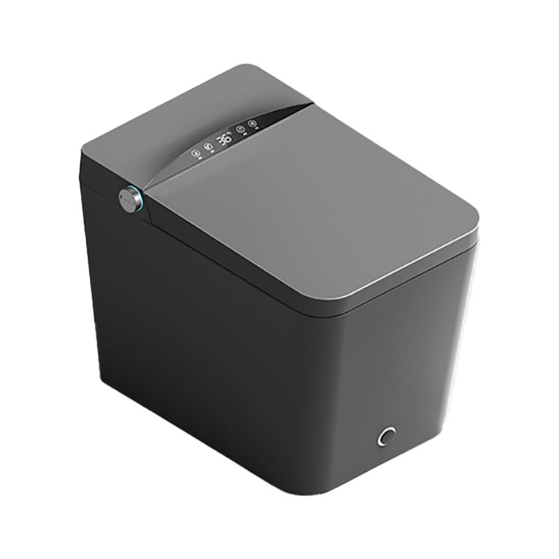 Simplicity Elongated All-in-One Bidet Ceramic Smart Toilet Bidet with Heated Seat Clearhalo 'Bathroom Remodel & Bathroom Fixtures' 'Bidets' 'Home Improvement' 'home_improvement' 'home_improvement_bidets' 'Toilets & Bidets' 1200x1200_fedbda32-71e3-48bd-bf12-e225e4b03e3f