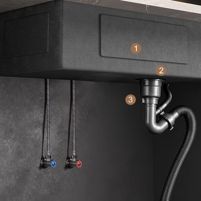 Modern Kitchen Sink Stainless Rectangular Pull-out Faucet Kitchen Sink Clearhalo 'Home Improvement' 'home_improvement' 'home_improvement_kitchen_sinks' 'Kitchen Remodel & Kitchen Fixtures' 'Kitchen Sinks & Faucet Components' 'Kitchen Sinks' 'kitchen_sinks' 1200x1200_fedd0d58-73ba-4106-b9b7-bb5a0beb2d66