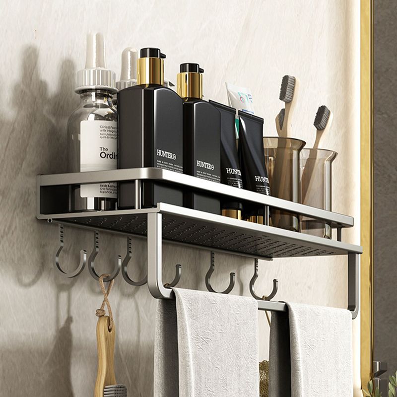 Minimalism Matte Metal Bathroom Accessory Set Modern Bath Shelf Clearhalo 'Bathroom Hardware Sets' 'Bathroom Hardware' 'Bathroom Remodel & Bathroom Fixtures' 'bathroom_hardware_sets' 'Home Improvement' 'home_improvement' 'home_improvement_bathroom_hardware_sets' 1200x1200_fede3d58-67c9-4a1a-8498-dd95f6e4f194