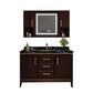 Traditional Wood Sink Vanity Wall Mounted Vanity Cabinet with Mirror Cabinet Clearhalo 'Bathroom Remodel & Bathroom Fixtures' 'Bathroom Vanities' 'bathroom_vanities' 'Home Improvement' 'home_improvement' 'home_improvement_bathroom_vanities' 1200x1200_fee12e5f-3613-47ba-a01a-6c9ad22382aa