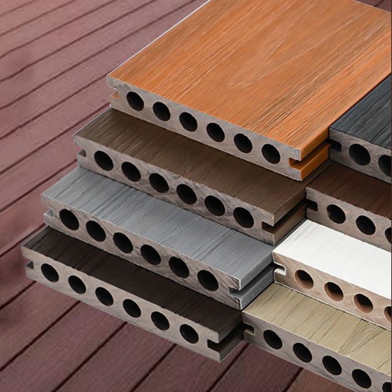 Contemporary Water Resistant Floor Tile Smooth Click Lock Engineered Wood for Patio Garden Clearhalo 'Flooring 'Hardwood Flooring' 'hardwood_flooring' 'Home Improvement' 'home_improvement' 'home_improvement_hardwood_flooring' Walls and Ceiling' 1200x1200_fefea3f6-eea9-435e-b762-c3a2fbc0a601