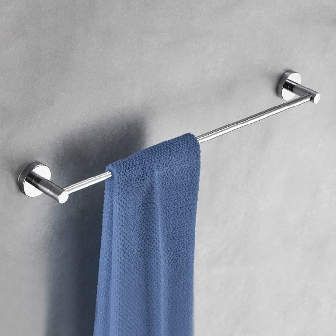 Polished Chrome Modern Bathroom Accessory Set with Towel Bar/Paper Holder Clearhalo 'Bathroom Hardware Sets' 'Bathroom Hardware' 'Bathroom Remodel & Bathroom Fixtures' 'bathroom_hardware_sets' 'Home Improvement' 'home_improvement' 'home_improvement_bathroom_hardware_sets' 1200x1200_ff27402b-1691-4abf-a5d6-cc50deed8c73