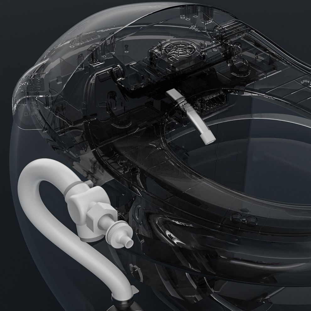 Contemporary One Piece Toilet Concealed Tank Toilet Bowl with Slow Close Seat for Washroom Clearhalo 'Bathroom Remodel & Bathroom Fixtures' 'Home Improvement' 'home_improvement' 'home_improvement_toilets' 'Toilets & Bidets' 'Toilets' 1200x1200_ff47b647-483d-474f-867f-f893fe99d0ea