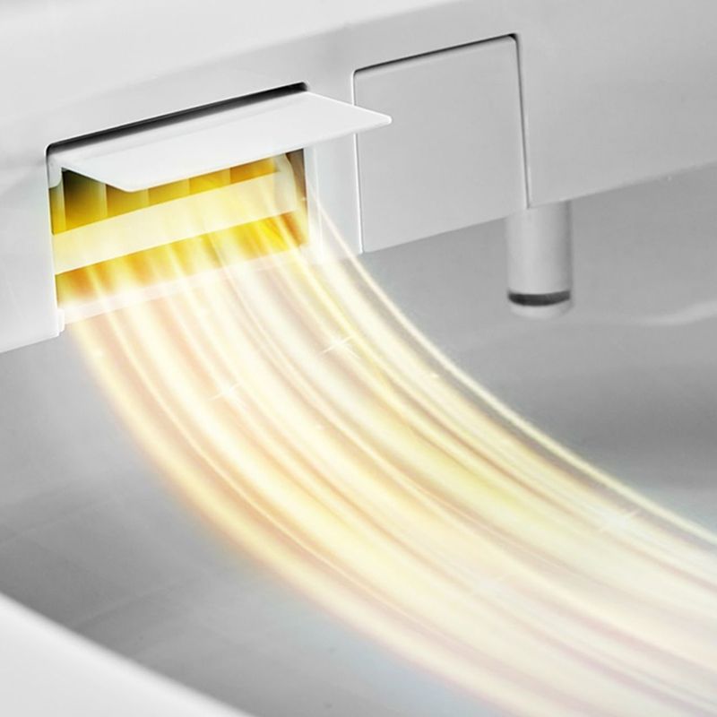 Vitreous China Smart Bidet Remote Control Included Floor Standing Bidet Clearhalo 'Bathroom Remodel & Bathroom Fixtures' 'Bidets' 'Home Improvement' 'home_improvement' 'home_improvement_bidets' 'Toilets & Bidets' 1200x1200_ff6985c2-38d3-433a-97b0-4bbf18d736ec